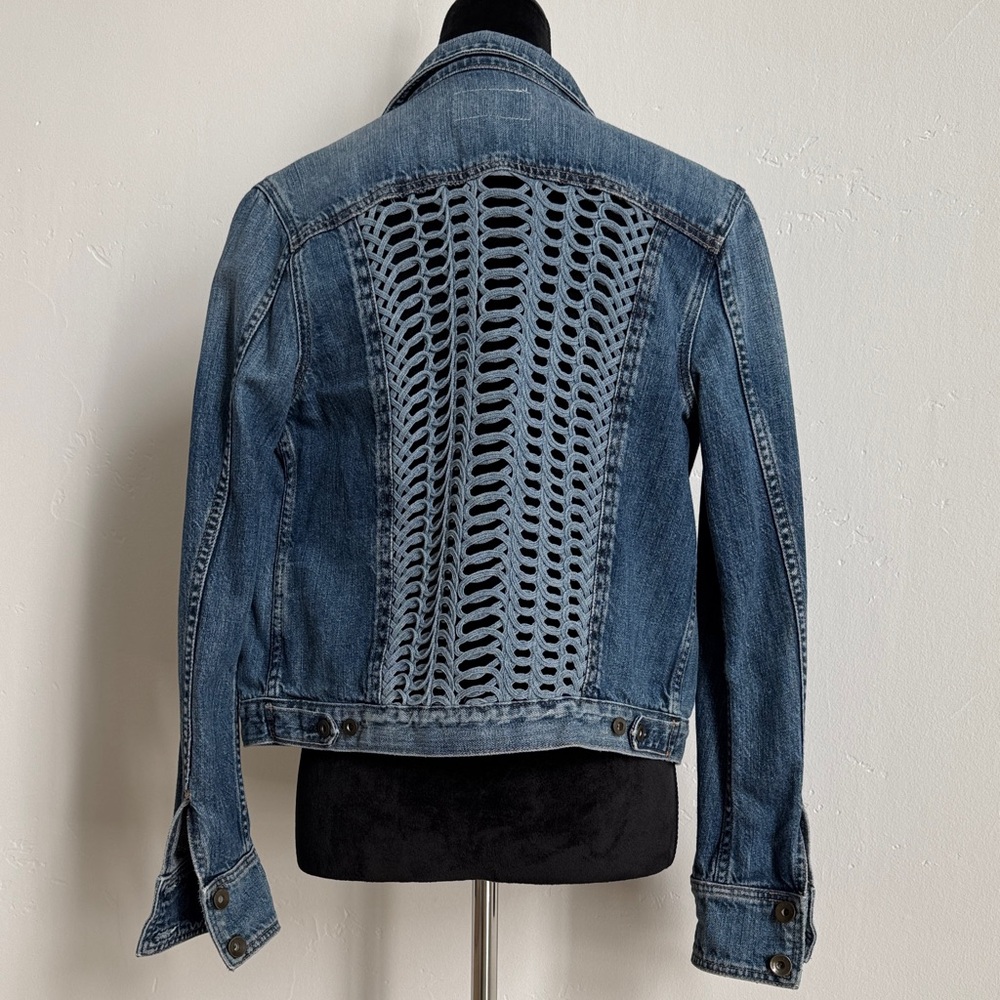 Rag & Bone Women's Blue Denim Overalls